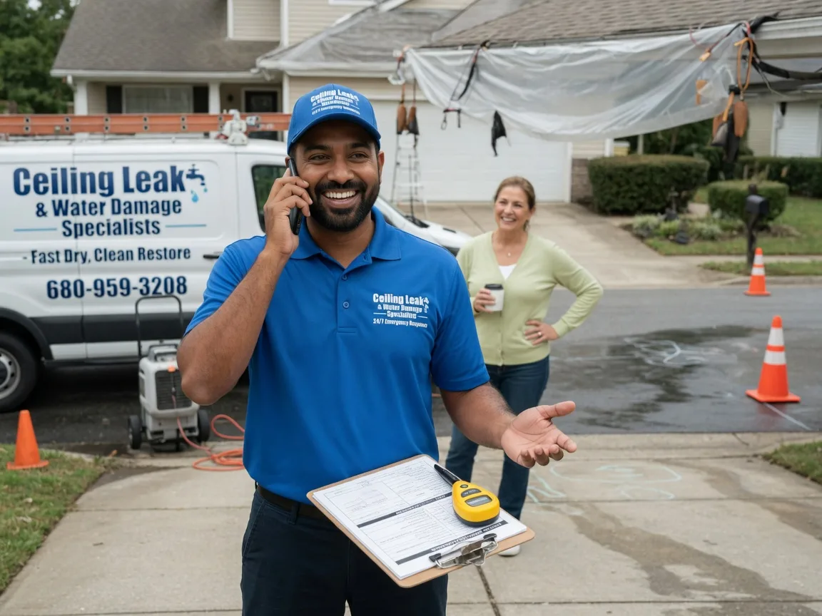 Ceiling Leak Cleanup Slingerlands, NY FAQs